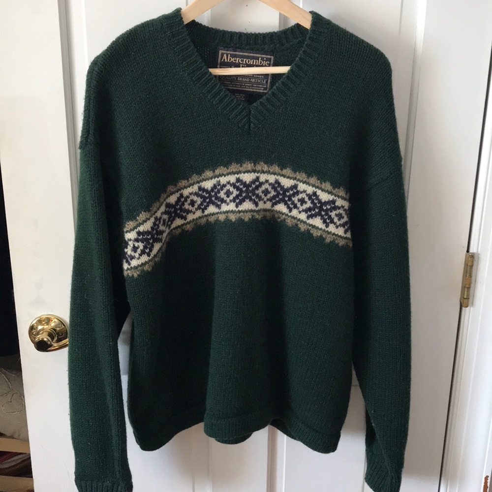 Abercrombie & Fitch vintage wool sweater